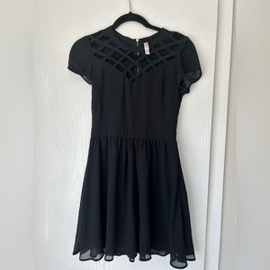 Xhilaration Flowy Black Dress